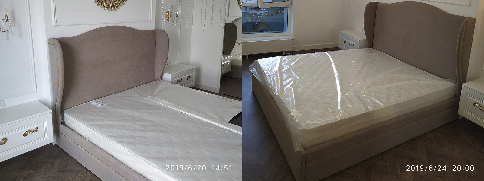 Обтяжка кровати в Евпатории - разумная стоимость, расчет по фото, высокое качество работы
